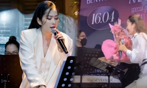 Nam Em có hành động bất ngờ trên sân khấu khiến khán giả vỗ tay rần rần