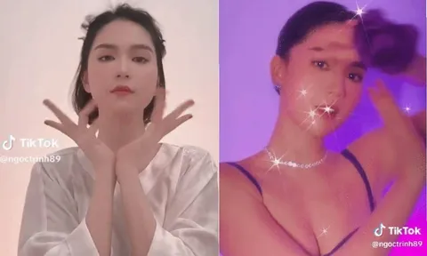 Video: Ngọc Trinh 'gây mê' khi đu trend Flower, visual đỉnh cao khiến dân tình chỉ muốn ngắm mãi