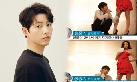 Song Joong Ki bị đào lại quá khứ với khoảnh khắc không đẹp bên cạnh nữ đồng nghiệp