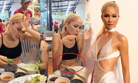 H'Hen Niê có màn 'trả thù' ấn tượng sau hình ảnh eo 3 ngấn gây xôn xao