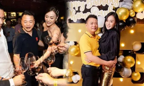 Shark Bình không ngại bày tỏ tình cảm với Phương Oanh chốn đông người