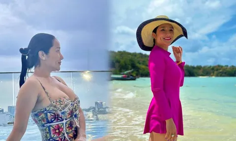Khoe sắc vóc bao người trầm trồ, MC Cát Tường hé lộ về cuộc sống độc thân ở tuổi U50