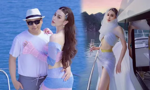 Sau hình ảnh 'tình bể bình' bên shark Bình, Phương Oanh tiếp tục khoe sắc với bộ ảnh mới