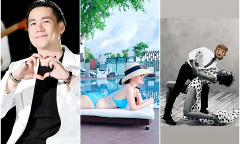 Sao Việt 5/7: Lộ diện vợ ca sĩ Khánh Phương, Vân Dung hiếm hoi khoe dáng trong đồ bơi