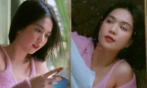 Video: Ngọc Trinh hóa gái ngoan, khoe nhan sắc trong veo khiến dân tình liên tục dụi mắt