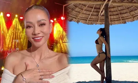 Thu Minh khoe dáng chào hè, sắc vóc U50 chẳng kém cạnh mỹ nhân Vbiz nào