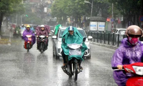 Dự báo thời tiết hôm nay 19/7: Ảnh hưởng hoàn lưu bão số 1, Bắc Bộ mưa to