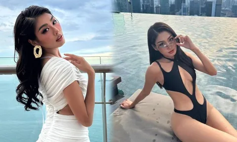 Á hậu Thảo Nhi Lê gia nhập đường đua khoe dáng đọ sức nóng với nắng hè