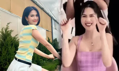 Ngọc Trinh khoe khoảnh khắc nhảy nhót tại nhà, nhan sắc U40 mà tựa gái đôi mươi