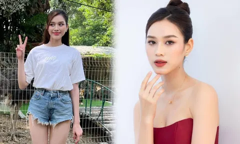 Đỗ Thị Hà khoe đôi chân 'kiếm Nhật' cực phẩm trong vườn quốc gia