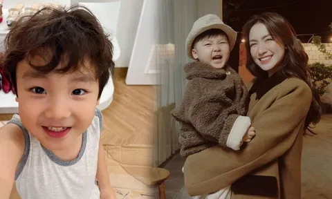 Con trai Hòa Minzy nói thẳng về mối quan hệ giữa bố và mẹ khiến ai nấy bất ngờ