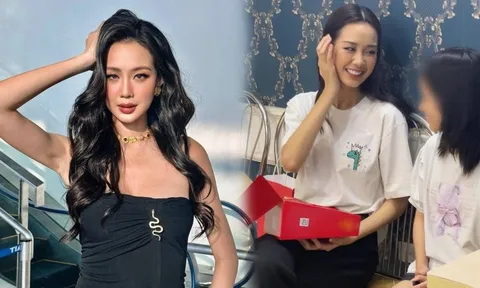 Hoa hậu Bảo Ngọc có hành động cực tinh tế với người em nuôi trong vụ cháy chung cư mini