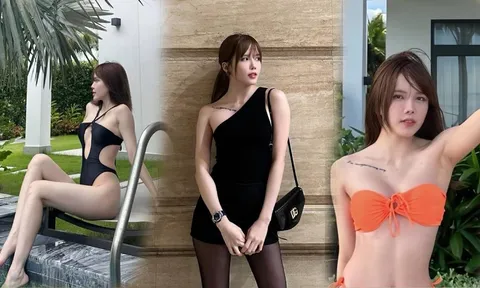 Sau hình ảnh khoe dáng 'khét lẹt', Thiều Bảo Trâm tiếp tục 'đốn tim' CDM bằng loạt hình sang chảnh