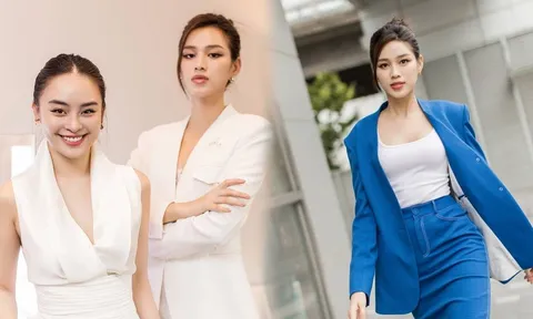 Đỗ Thị Hà phong thái nữ tổng tài, lấn át 'ngọc nữ lookbook' nhờ đôi chân 'kiếm Nhật'