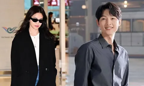 Song Hye Kyo chiếm trọn spotlight sau khi Song Joong Ki khoe con đầu lòng