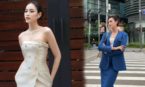 Đỗ Thị Hà lên đồ đi uống trà sữa, CDM: Có nhất thiết phải đẹp vậy không!