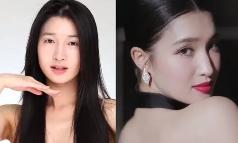 Video: Phương Nhi để lộ mặt mộc khi đu trend 'biến hình'