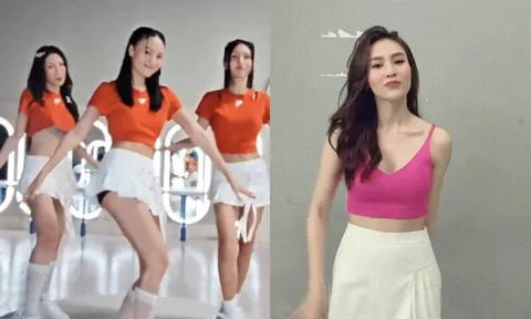 Video: Ninh Dương Lan Ngọc cùng dàn mỹ nhân diện váy ngắn, khoe chân dài cùng vũ đạo cực nuột