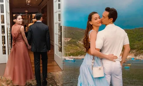 Hồ Ngọc Hà tình tứ bên Kim Lý, vô tình để lộ hành động khiến ai nấy thêm mến mộ