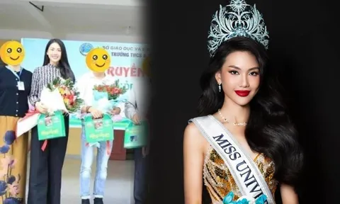 Xuất hiện hình ảnh Bùi Quỳnh Hoa đi từ thiện giữa ồn ào: Nghi vấn rục rịch thi quốc tế