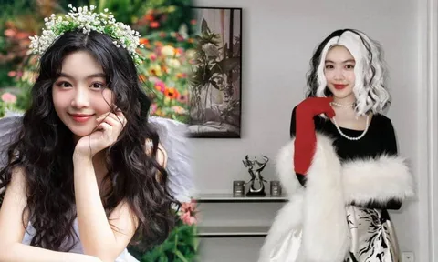 Ái nữ nhà Quyền Linh gây bất ngờ tới tạo hình tóc bạc trắng ở tuổi 17
