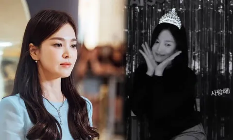 Song Hye Kyo lạnh lùng là thế nhưng vẫn có giây phút cực tình cảm bên cạnh người đặc biệt
