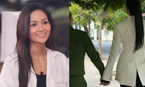 H'Hen Niê tay trong tay bên người giấu mặt, nghi vấn đã tình tình mới