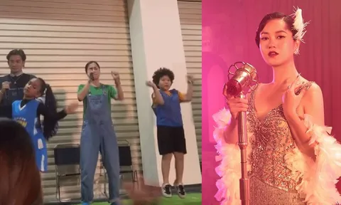 Video: Lâm Vỹ Dạ khoe giọng hát 'nuột' không kém ca sĩ, vũ đạo của dàn vũ công gây chú ý