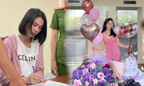 Sự thật hình ảnh Ngọc Trinh ăn mừng sau hơn 1 tháng bị tạm giam