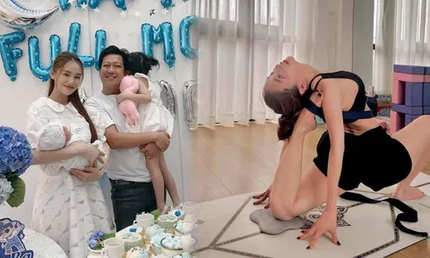 Nhã Phương hé lộ bí quyết lấy lại vòng eo con kiến sau 2 tháng lâm bồn