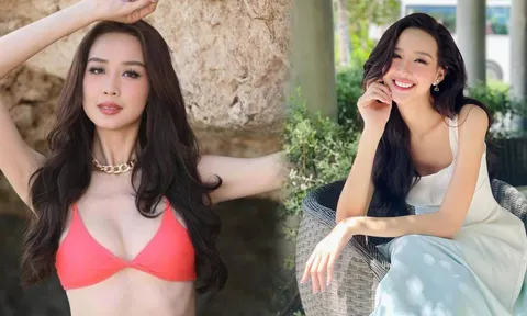 Hoa hậu Bảo Ngọc có màn khoe dáng ấn tượng trước thềm chuyển giao vương miện Miss Intercontinental