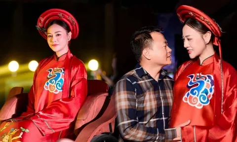 Phương Oanh vác bụng bầu dự sự kiện, được shark Bình cưng chiều hết mực