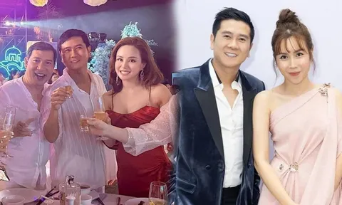Hồ Hoài Anh và 'Táo Kinh Tế' Quang Thắng chung khung hình