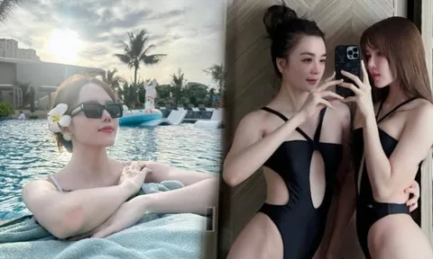 Thiều Bảo Trâm tiếp tục khoe dáng với đồ bơi, sắc vóc khiến dân tình xuýt xoa