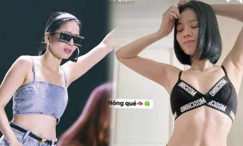 Lệ Quyên khoe dáng với đồ 2 mảnh: Khó tin sắc vóc của 'mẹ 1 con' tuổi 42