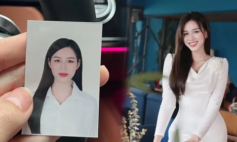 Đỗ Thị Hà khoe ảnh thẻ, ngũ quan sắc nét khiến ai nấy trầm trồ