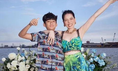 Lệ Quyên khoe con trai ngày một cao lớn, tiết lộ cách dạy dỗ con đầy nghiêm khắc