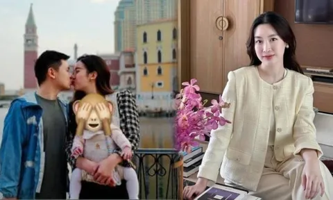 Khoảnh khắc hạnh phúc và ngọt ngào của gia đình Đỗ Mỹ Linh