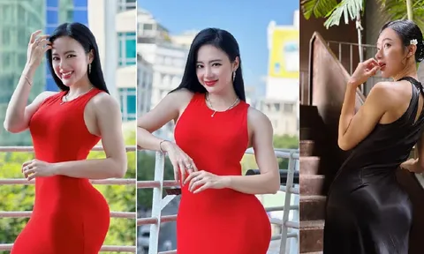 Angela Phương Trinh khoe trọn 3 vòng đầy đặn với mẫu đầm ôm sát body