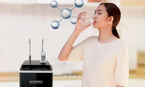 Sạch và Chất đến từng giọt với máy lọc nước Mutosi Hydrogen