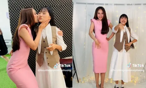 Hoa Hậu Mai Phương đến ủng hộ Phương Mỹ Chi ra MV mới, gặp nhau sơ hở là nhảy liền