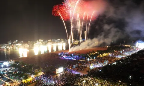 Video: Mãn nhãn màn pháo hoa đầy sắc màu tại Carnaval Hạ Long 2023