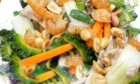 Cách làm nộm mướp đắng chua ngọt thanh mát, giải nhiệt ngày nắng nóng