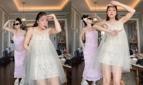 Ninh Dương Lan Ngọc bắt trend Tây Du Ký cùng Lucie Nguyễn, dân tình không nhịn được cười trước độ nhoi của 2 người đẹp