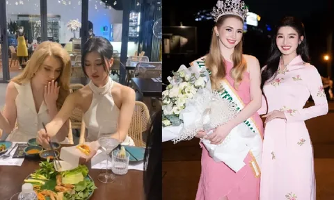 Á hậu Phương Nhi tận tình chăm sóc 'búp bê ngoài đời thực' Jasmin Selberg, fan lập tức 'đẩy thuyền'
