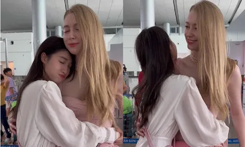 Tạm biệt 'búp bê ngoài đời thực' Jasmin Selberg, Á hậu Phương Nhi có biểu cảm gây chú ý