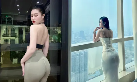 Hot girl phòng gym Lệ Đặng khiến ai cũng mê mẩn với thân hình chữ S gợi cảm