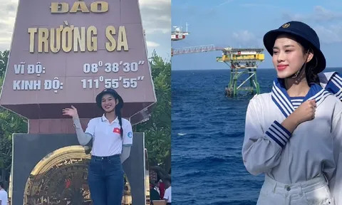 Sau Thuỳ Tiên đến lượt Đỗ Hà thực hiện trend khó ai làm lại vì đây là nơi không phải ai cũng có thể đến