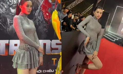 Chỉ đi xem phim, 'hoa hậu ngàn năm có một' Tiểu Vy cũng khiến dân tình u mê vì quá trời đẹp