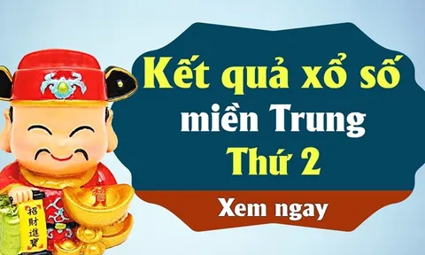 XSMT 12/6 - Kết quả xổ số miền Trung thứ Hai ngày 12/6/2023